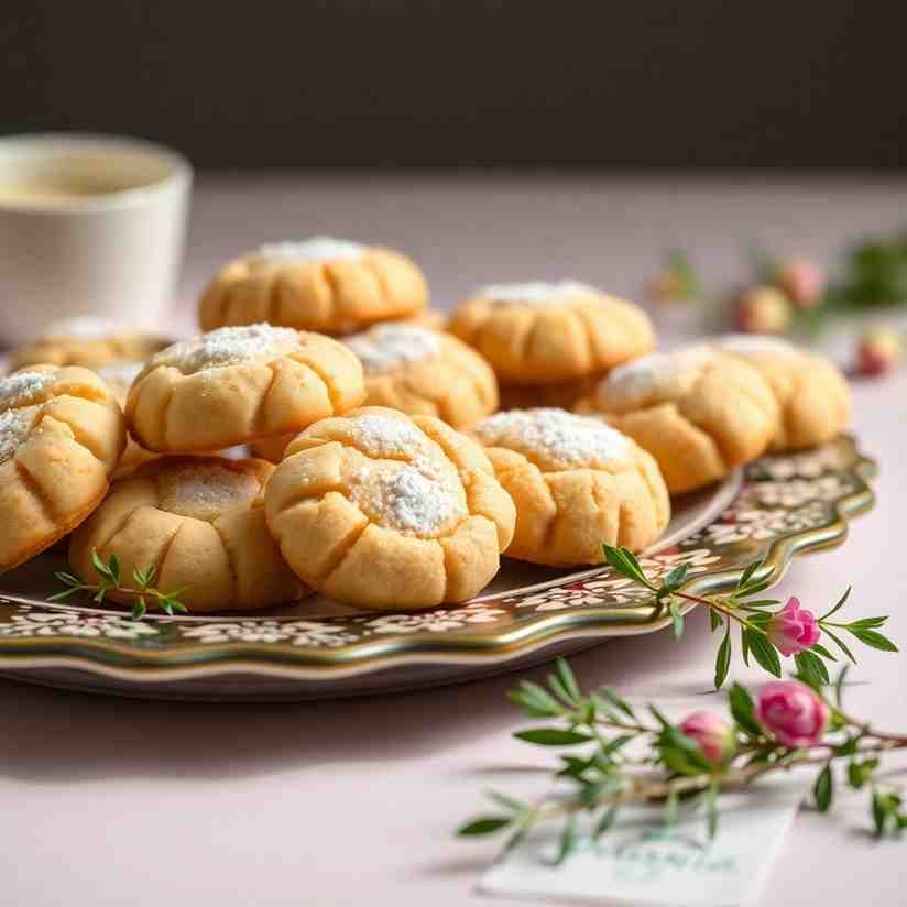 Bake Easy Afghan Sugar Butter Cookies for Nowruz